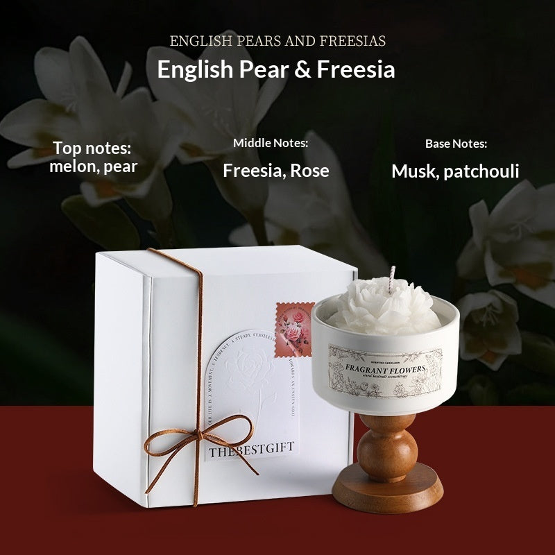 Camellia-scented Candle Gift Set For Birthdays