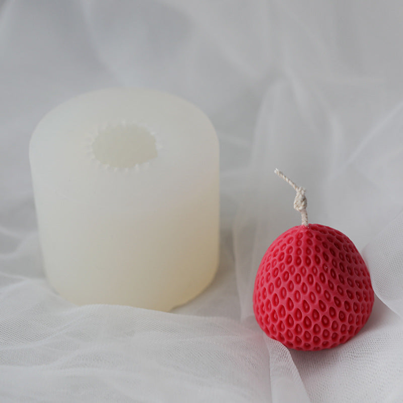 Simulation Fruit Food Cake Mold Scented Candle DIY Material
