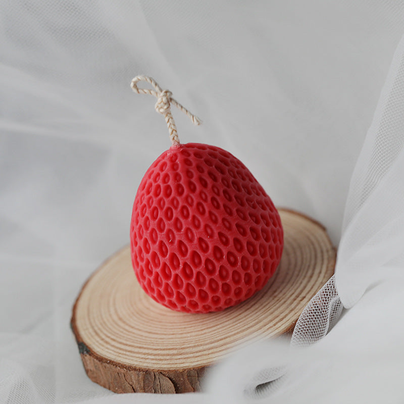 Simulation Fruit Food Cake Mold Scented Candle DIY Material