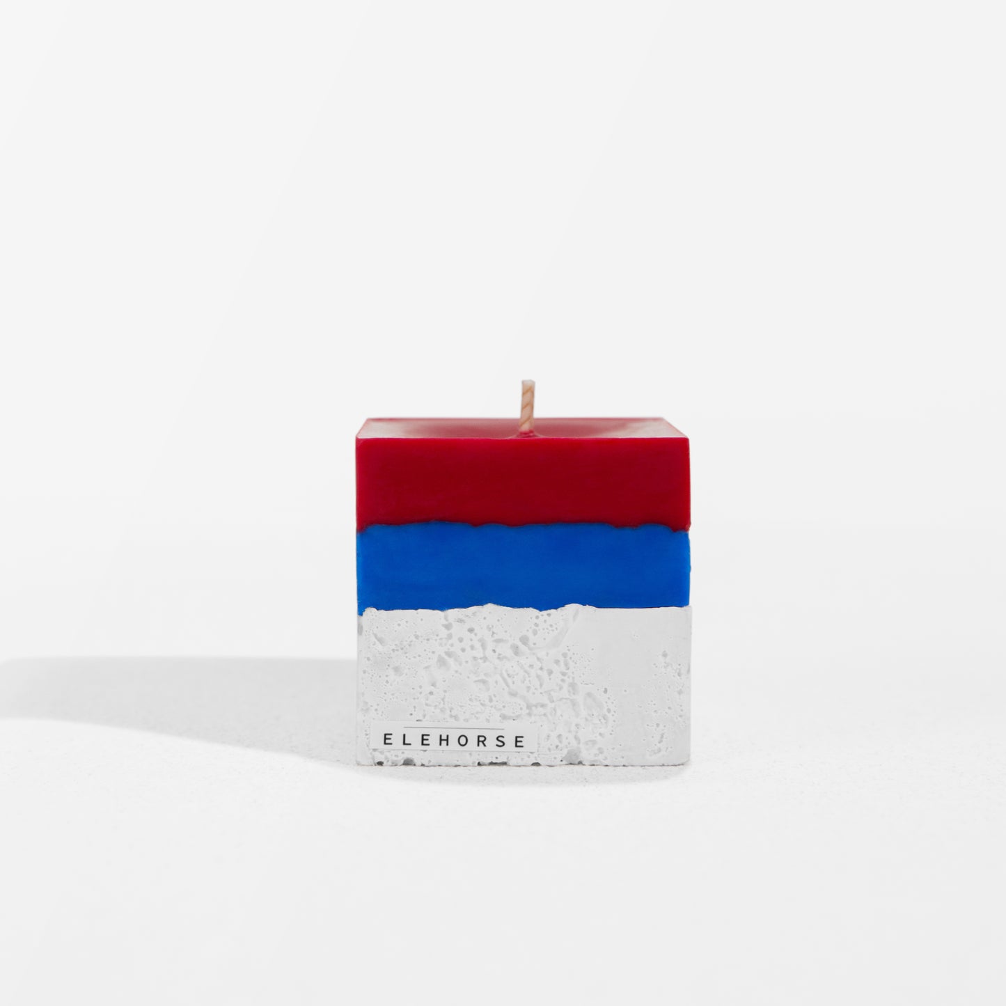 Classic Ice Flower Wax Cylindrical Scented Candle