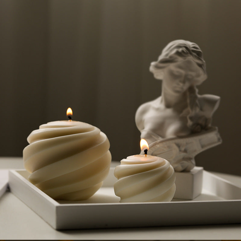 Creative Spherical Soft Silicone Scented Candle Mold