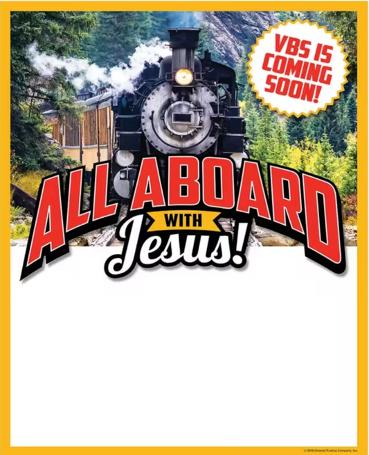 Railroad VBS Promotional Posters - 6 Pc.