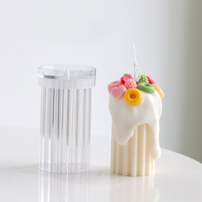 Threaded Acrylic Scented Candle DIY Mold