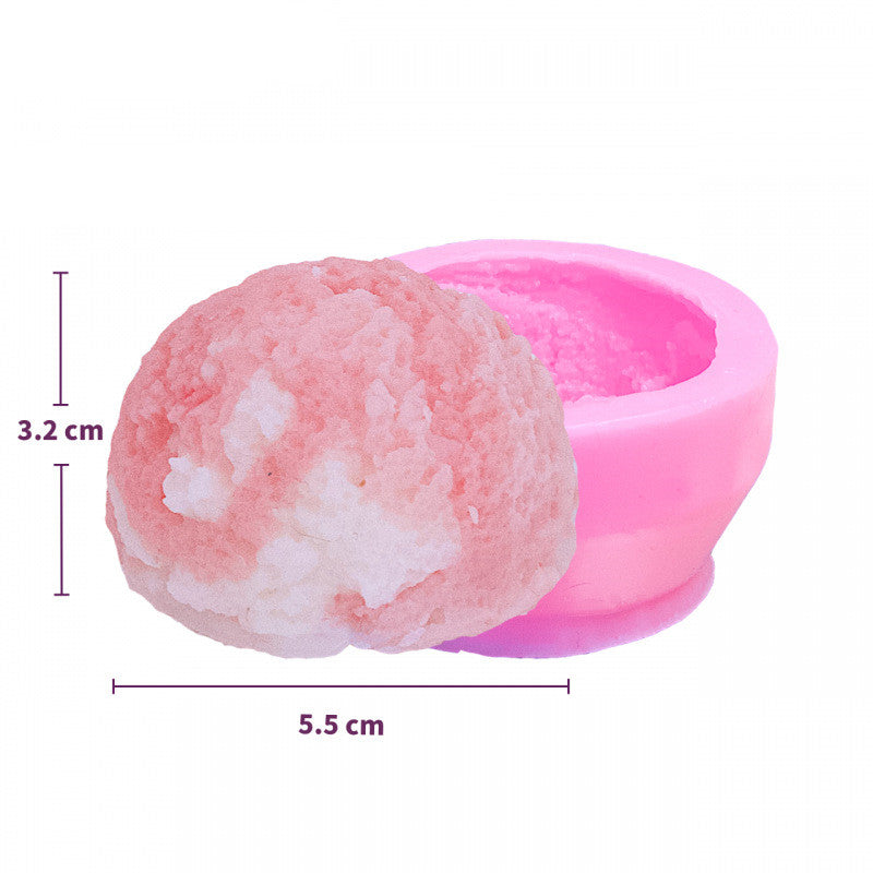 Three Dimensional Cone Scented Candle Silicone Mold