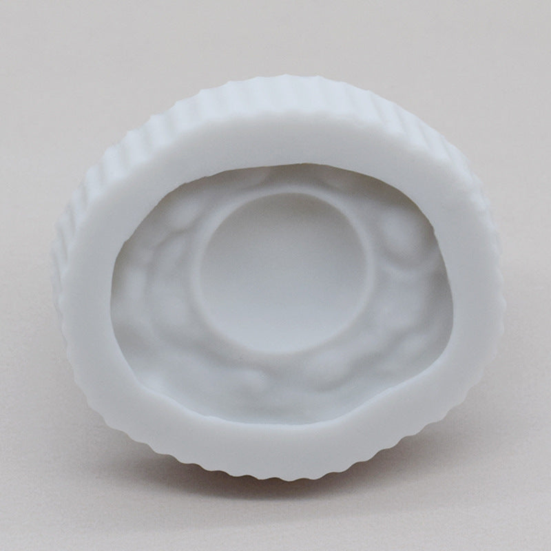 Toast Sliced Bread Poached Egg Scented Candle Silicone Mold