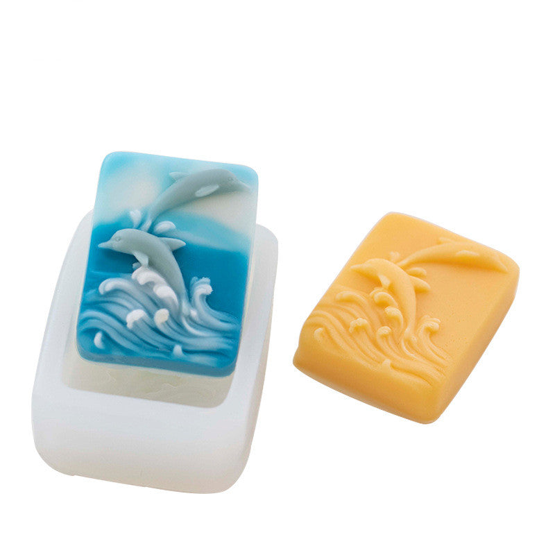 Single Rectangular Soap Scented Candle Model