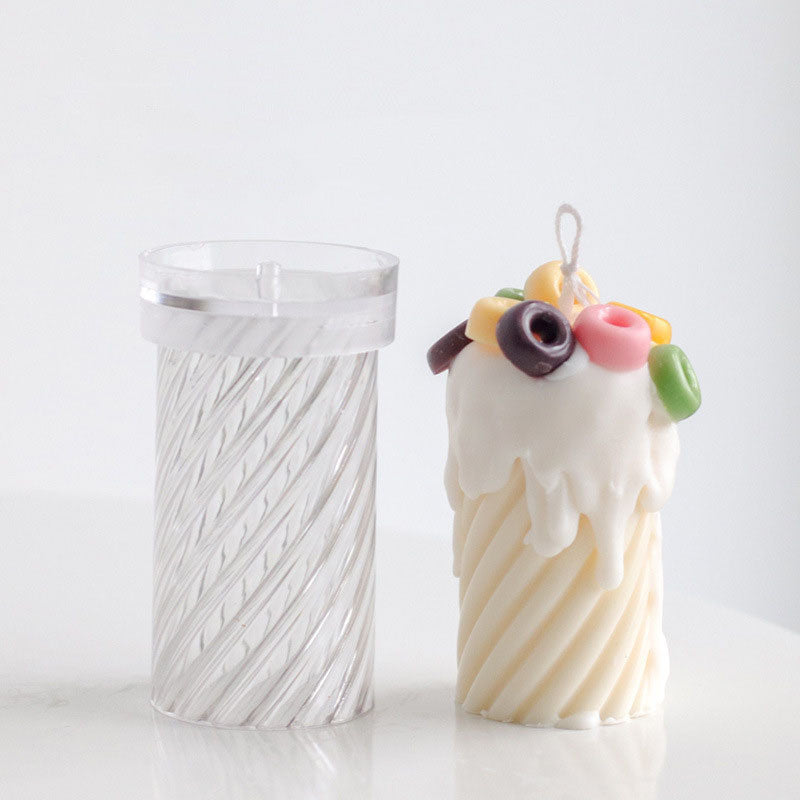 Threaded Acrylic Scented Candle DIY Mold