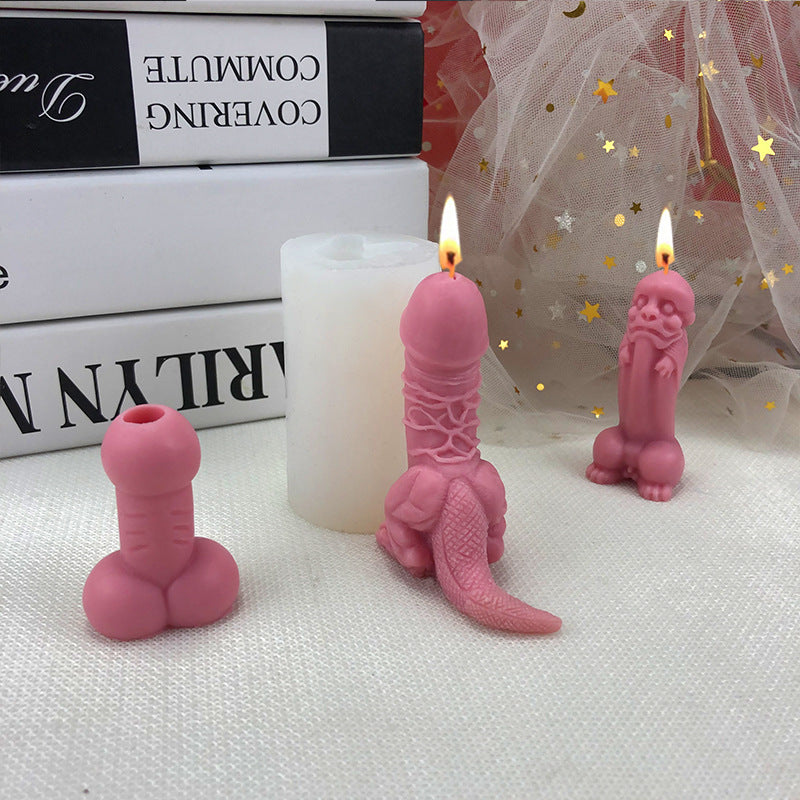 Alien Creative Scented Candle Silicone Mold