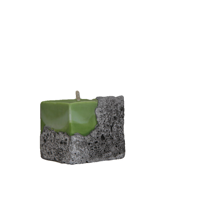 Classic Ice Flower Wax Cylindrical Scented Candle