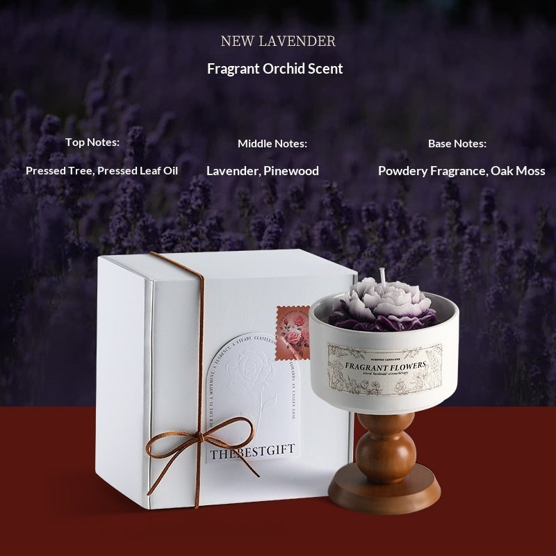 Camellia-scented Candle Gift Set For Birthdays