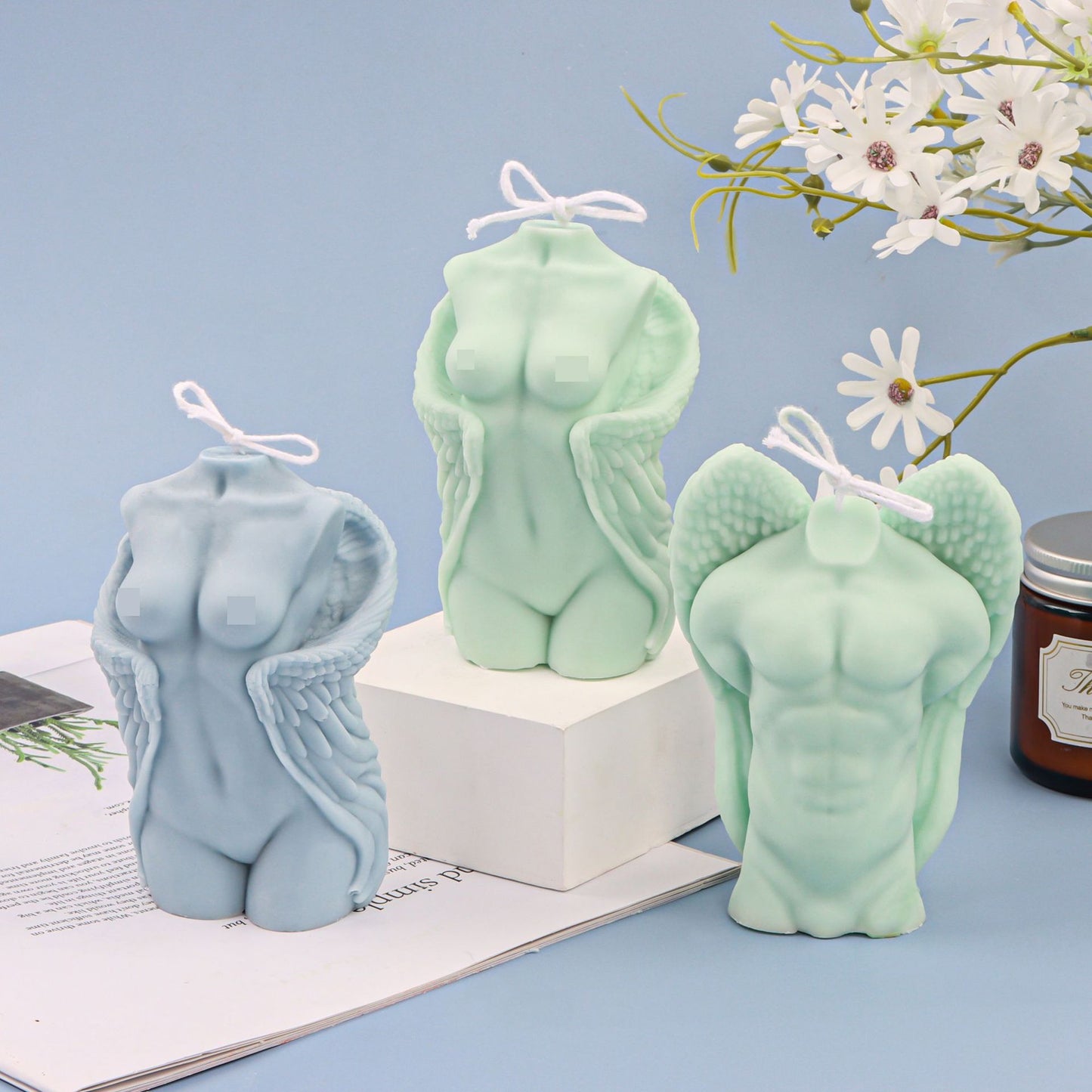Silicone Scented Candle Mould For Men And Women