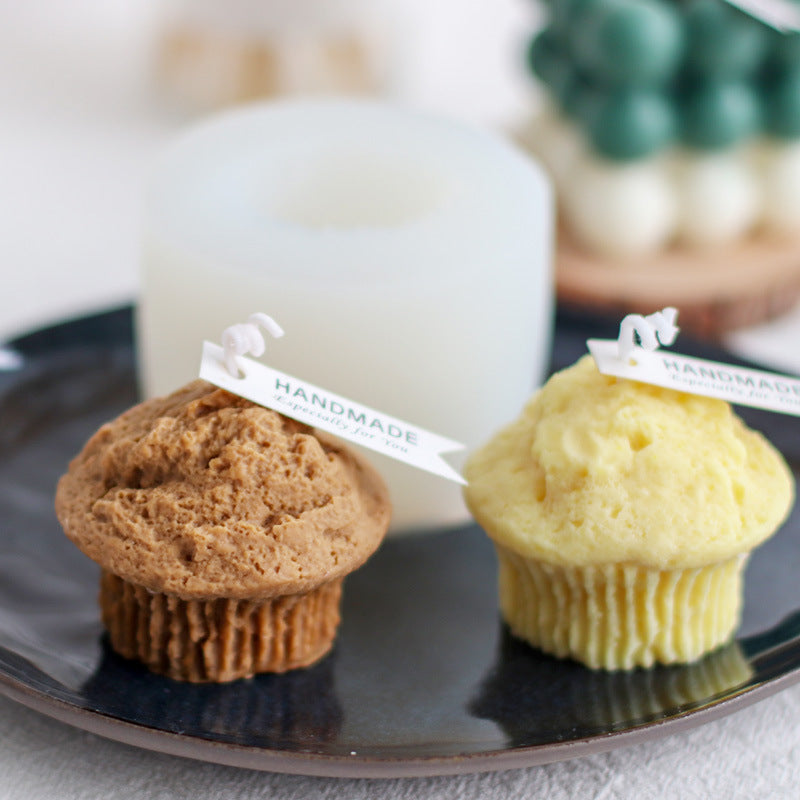 Muffin Cupcake Scented Candle Silicone Mold