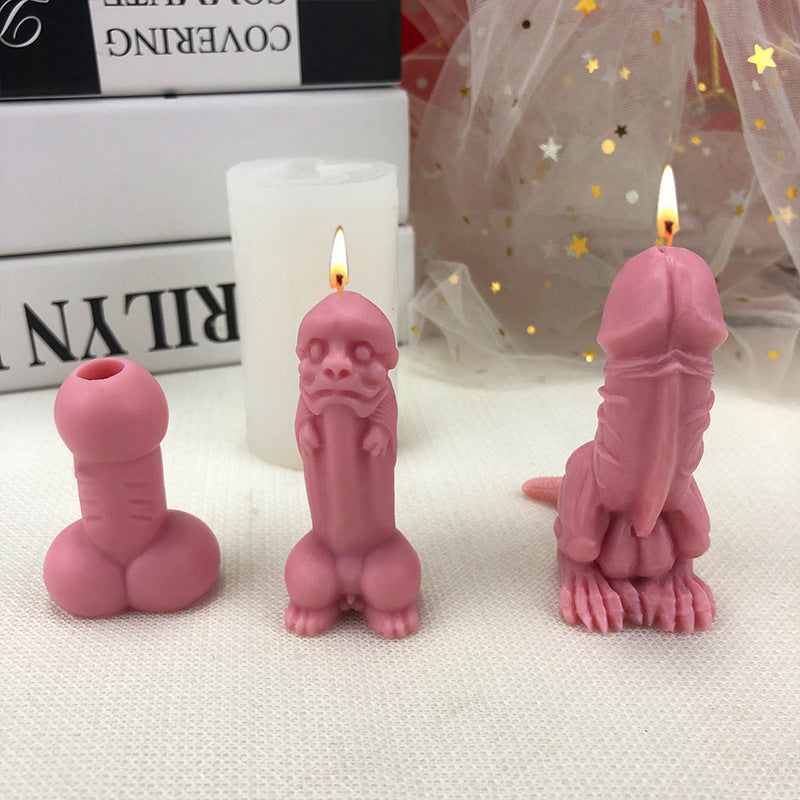 Alien Creative Scented Candle Silicone Mold