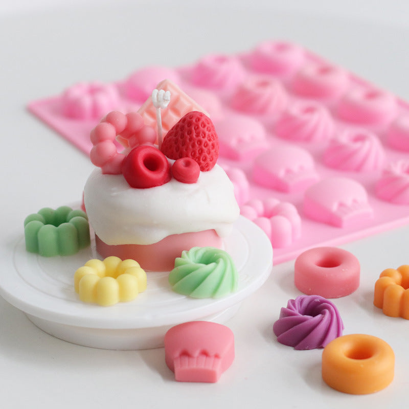Cream Cake Scented Candle DIY Decorative Mould
